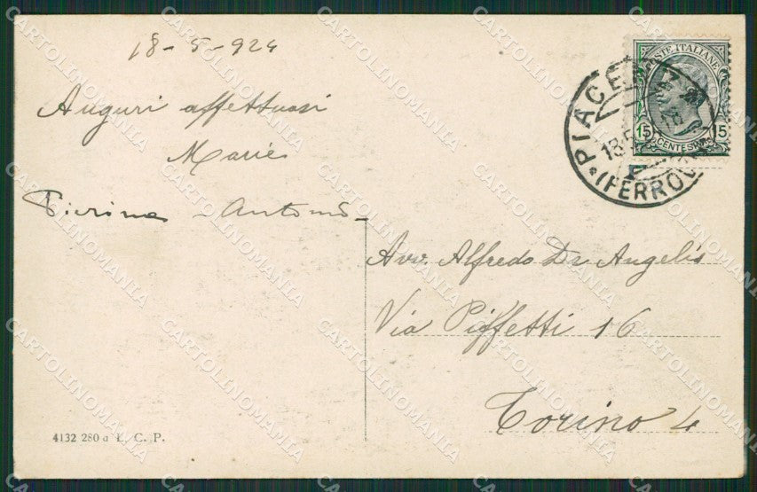 Piacenza Città cartolina KVM1265 – retro