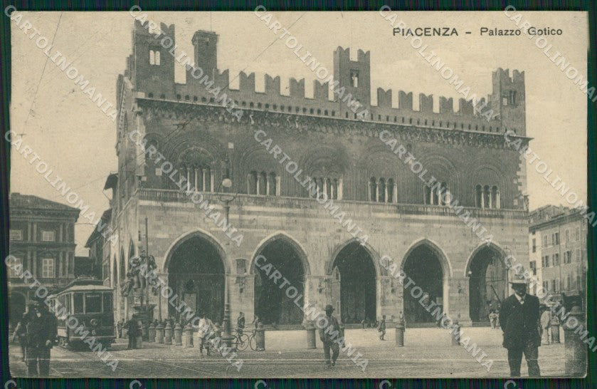 Piacenza Città Tram cartolina KVM1266 – fronte