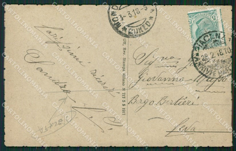 Piacenza Città PIEGATA cartolina KVM1268 – retro