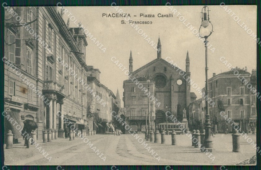 Piacenza Città Tram cartolina KVM1276 – fronte