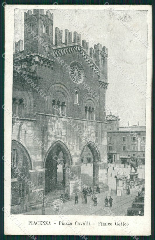 Piacenza Città ABRASA cartolina KVM1284 – fronte