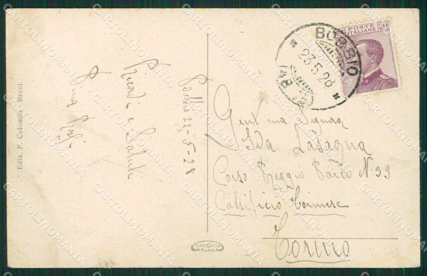 Piacenza Bobbio cartolina KVM1289 – retro