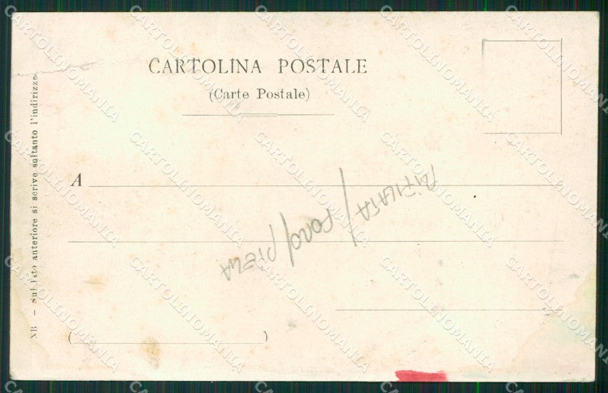 Ravenna Faenza RIFILATA FORO PIEGA cartolina KVM1310 – retro