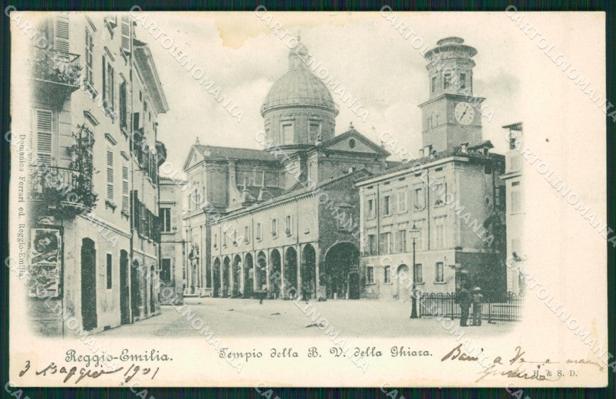 Reggio Emilia Città MACCHIA cartolina KVM1317 – fronte