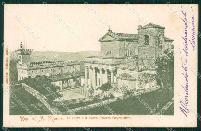Repubblica di San Marino cartolina KVM1327 – fronte