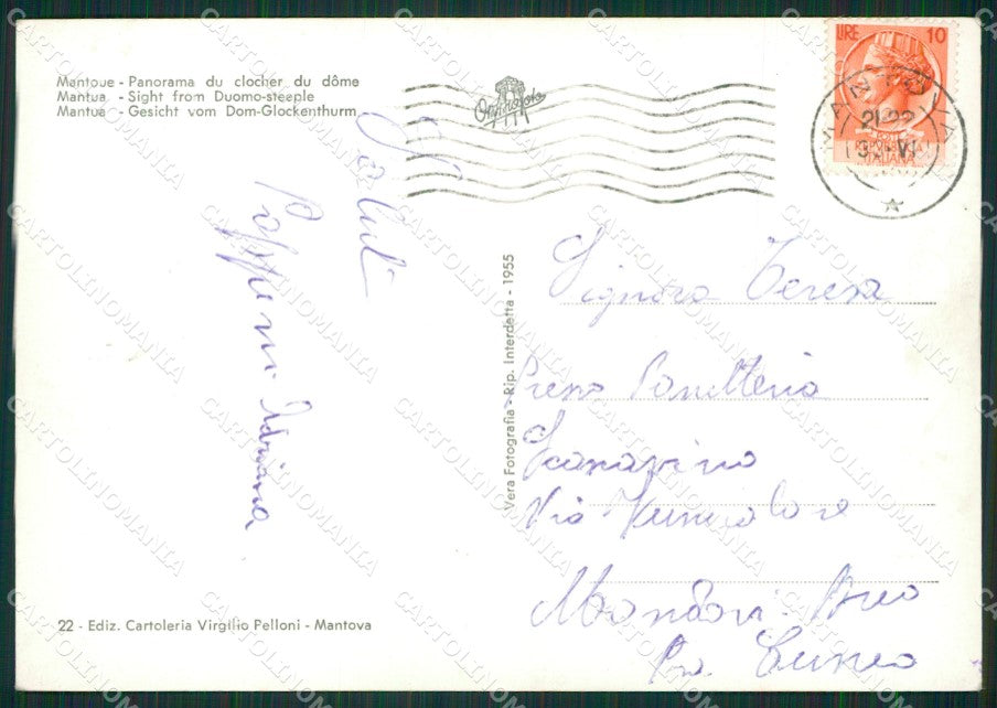 Mantova Città FG Foto cartolina KVM1331 – retro