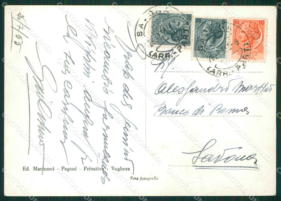 Pavia Voghera FG Foto cartolina KVM1344 – retro