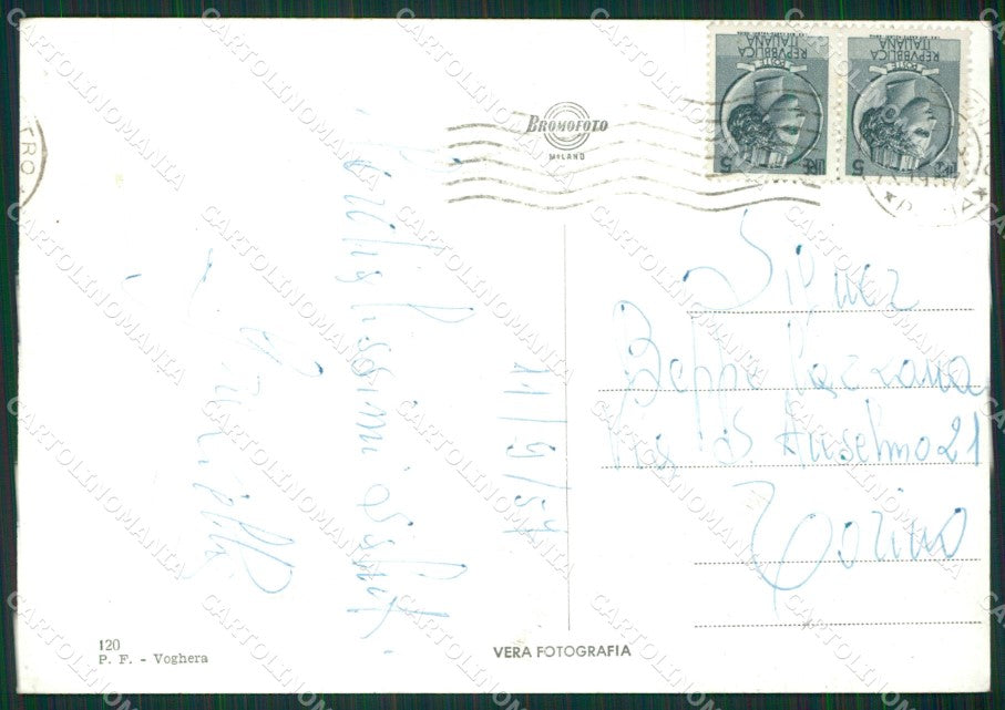 Pavia Voghera FG Foto cartolina KVM1345 – retro
