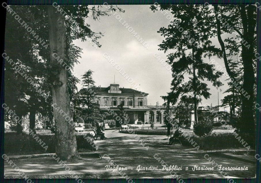 Pavia Voghera Stazione FG Foto cartolina KVM1349 – fronte