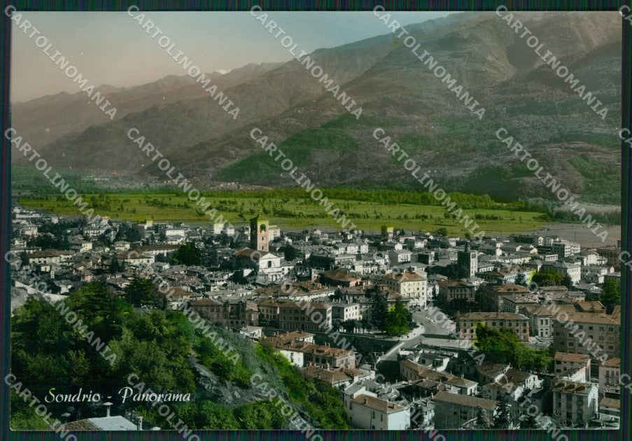 Sondrio Città FG Foto cartolina KVM1381 – fronte