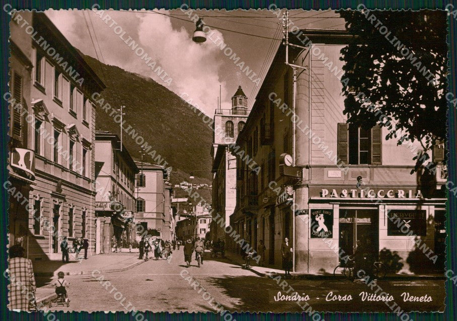 Sondrio Città FG Foto cartolina KVM1382 – fronte