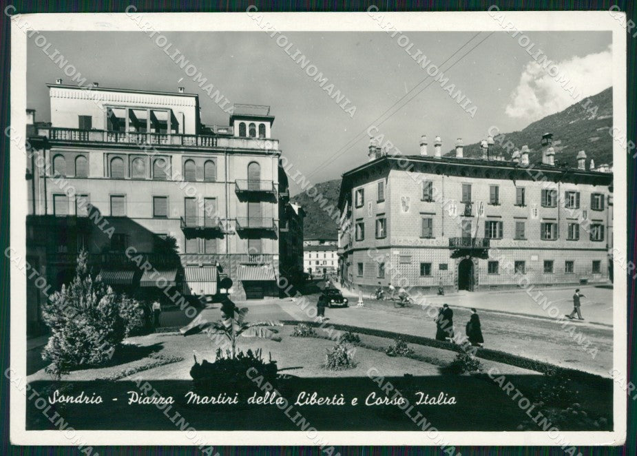 Sondrio Città FG Foto cartolina KVM1386 – fronte