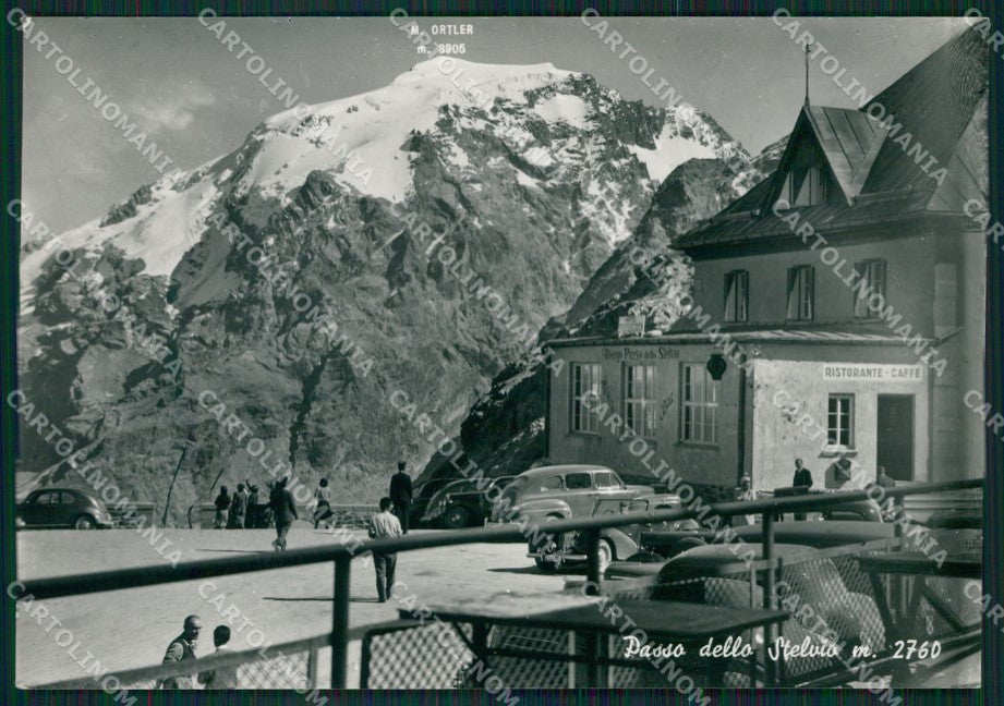 Sondrio Passo dello Stelvio FG Foto cartolina KVM1405 – fronte