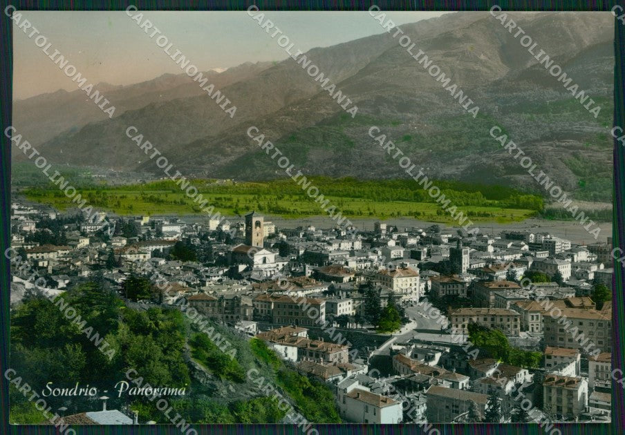 Sondrio Città FG Foto cartolina KVM1406 – fronte