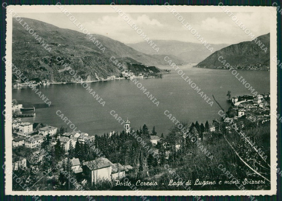 Varese Porto Ceresio FG Foto cartolina KVM1424 – fronte