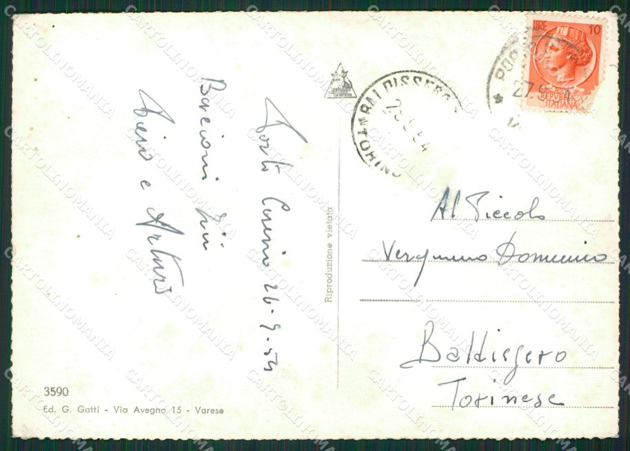 Varese Porto Ceresio FG Foto cartolina KVM1424 – retro