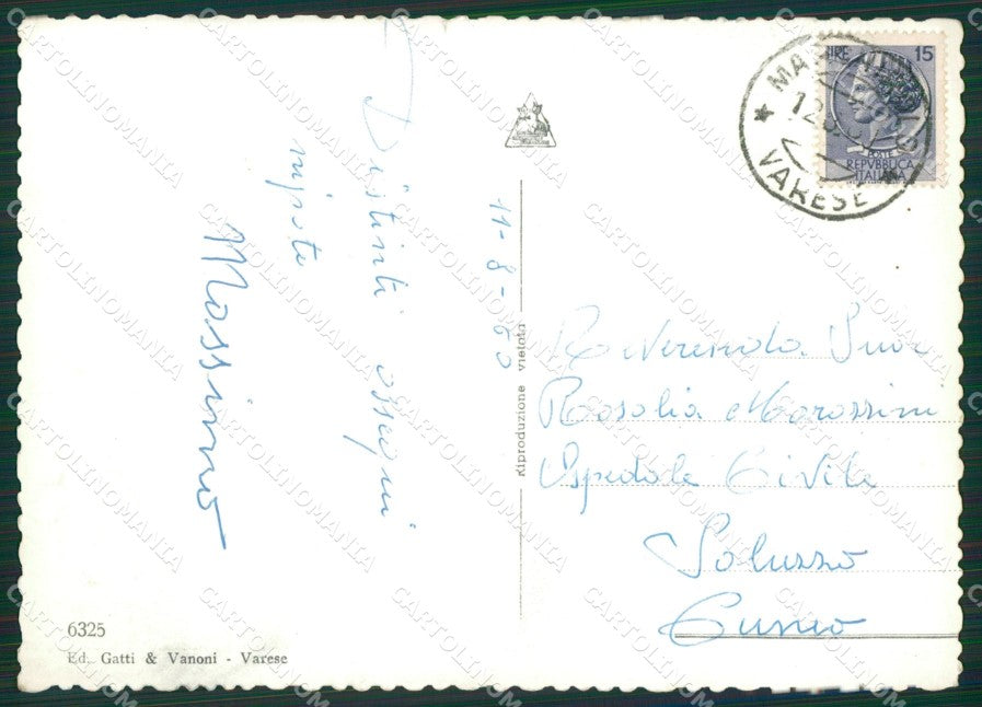 Varese Marchirolo FG Foto cartolina KVM1428 – retro