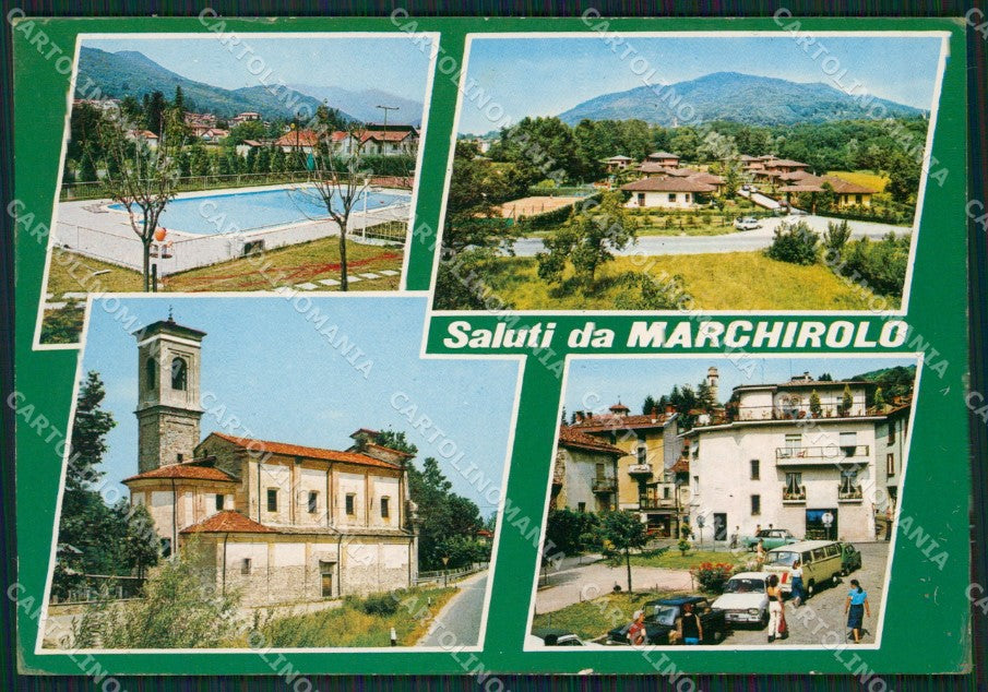 Varese Marchirolo Saluti da FG Foto cartolina KVM1430 – fronte