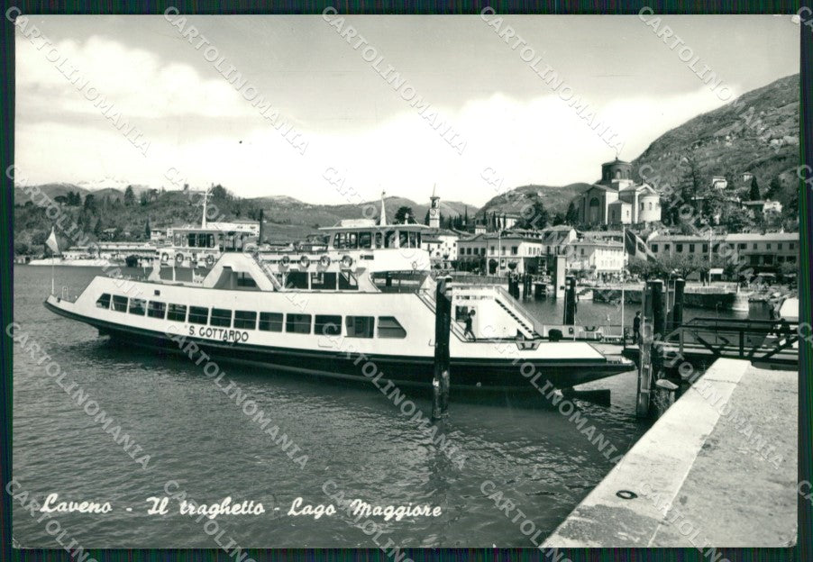 Varese Laveno PIEGHE FG Foto cartolina KVM1436 – fronte