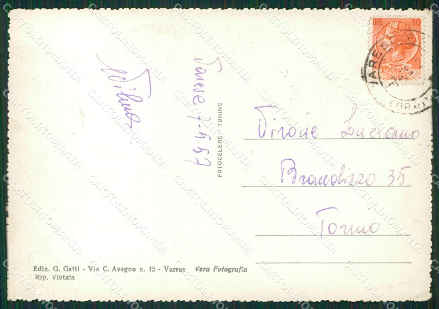 Varese Città FG Foto cartolina KVM1441 – retro