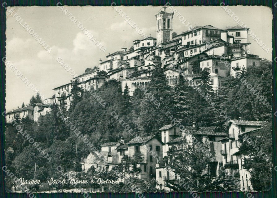 Varese Sacro Monte PIEGHINE FG Foto cartolina KVM1442 – fronte