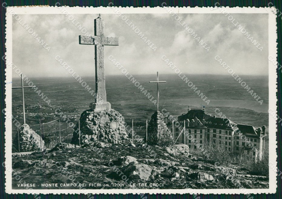 Varese Monte Campo dei Fiori FG Foto cartolina KVM1447 – fronte