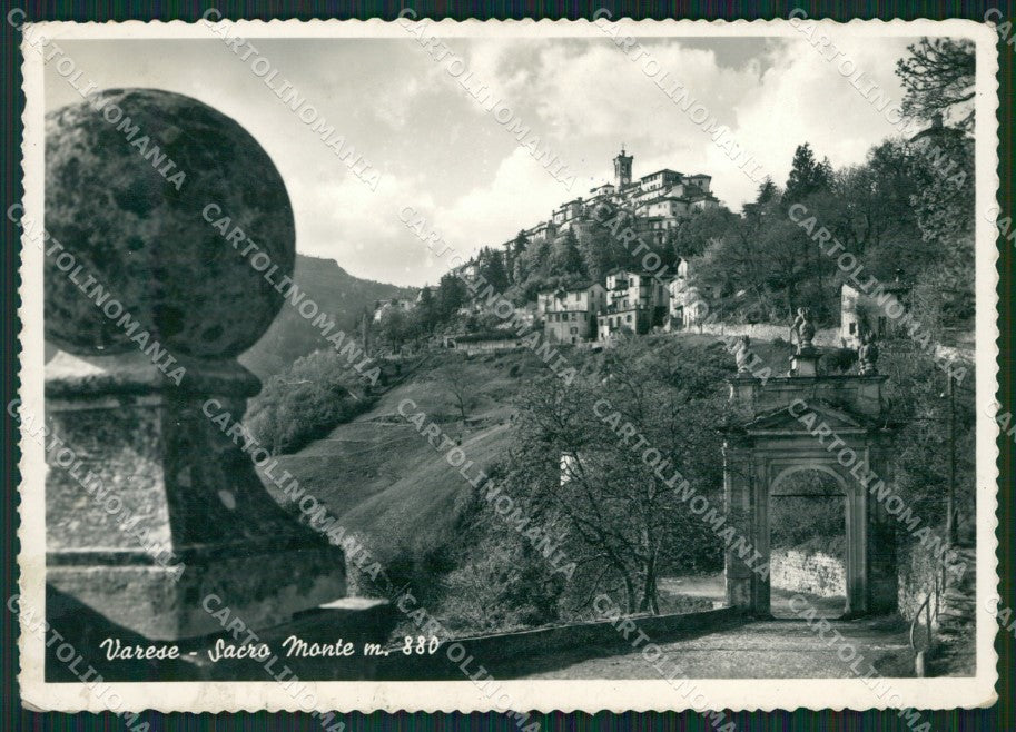 Varese Sacro Monte FG Foto cartolina KVM1455 – fronte