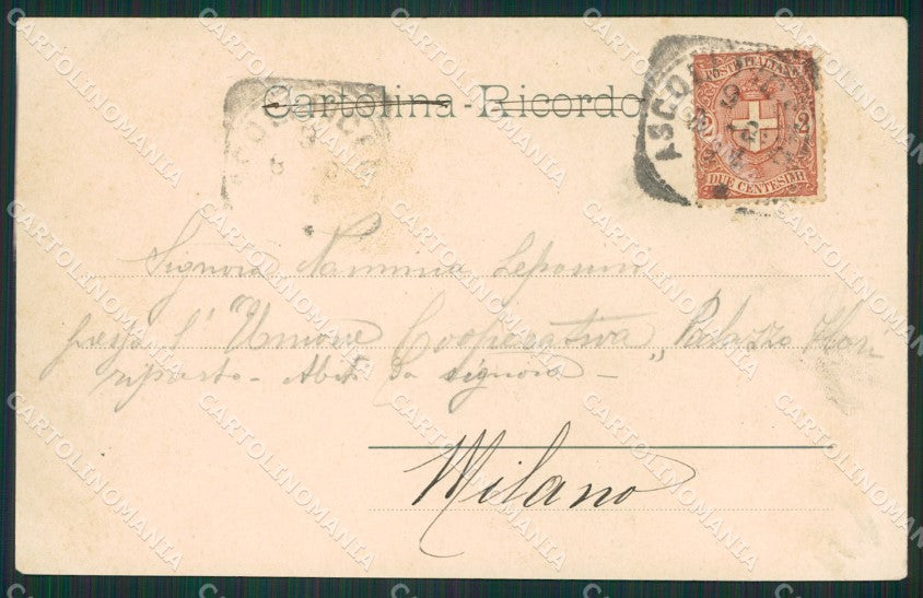 Ascoli Piceno Città PIEGA cartolina KV1462 – retro