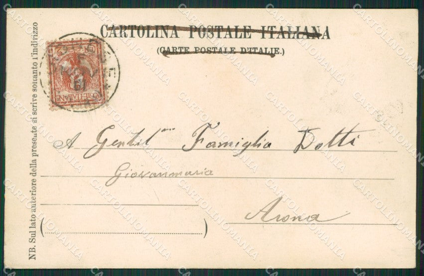 Verbania Gignese cartolina KV1463 – retro