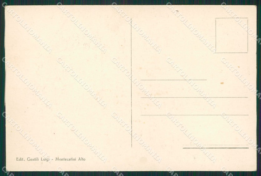 Pistoia Montecatini Terme cartolina KV1469 – retro