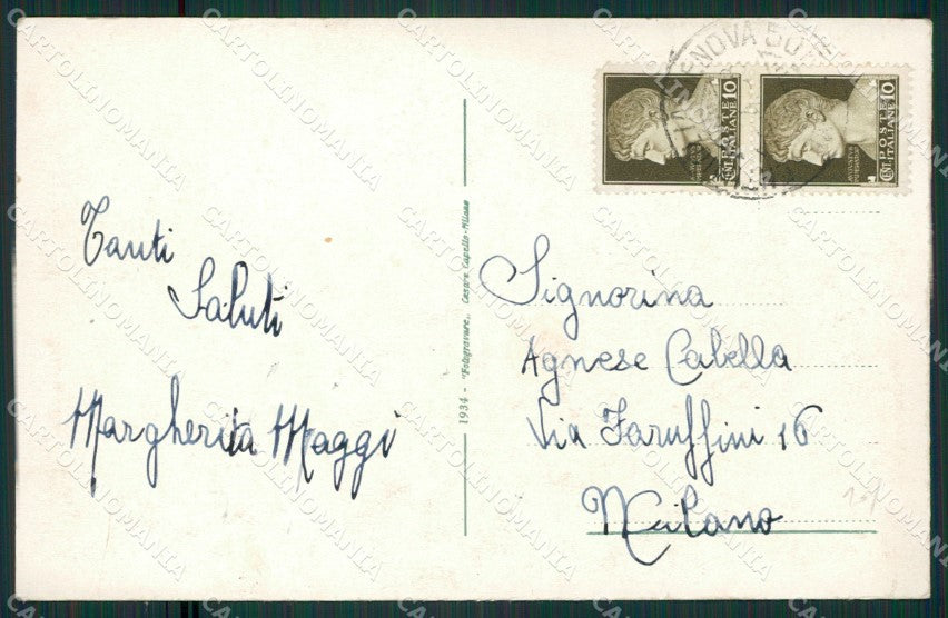 Imperia Taggia Arma di cartolina KV1483 – retro