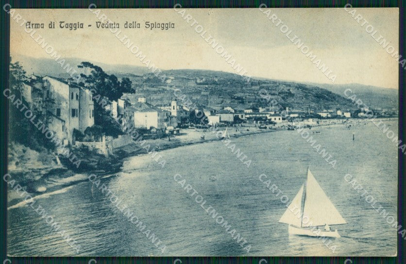 Imperia Taggia Arma di cartolina KV1484 – fronte