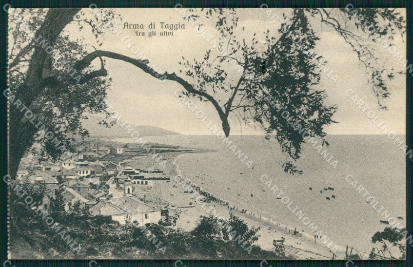 Imperia Taggia Arma di cartolina KV1491 – fronte