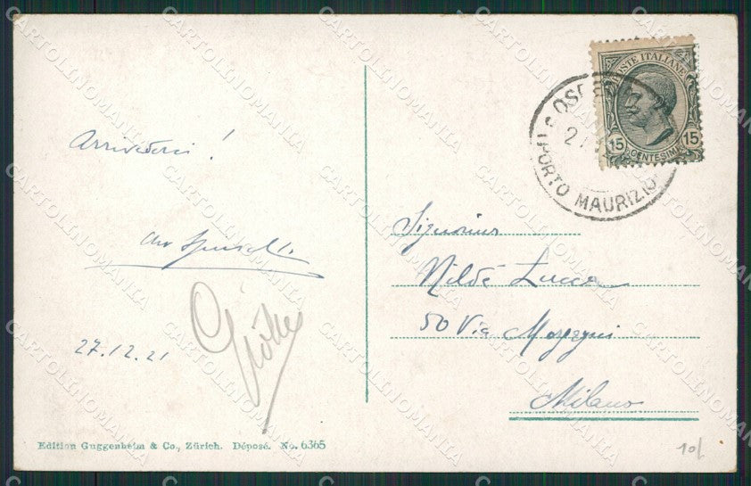 Imperia Ospedaletti cartolina KV1493 – retro