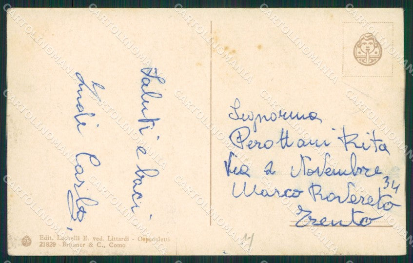 Imperia Ospedaletti cartolina KV1499 – retro