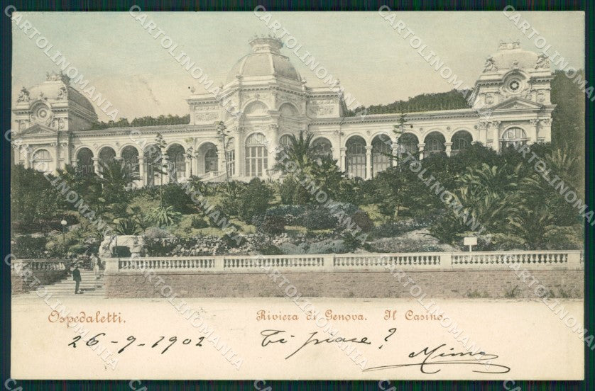Imperia Ospedaletti cartolina KV1505 – fronte
