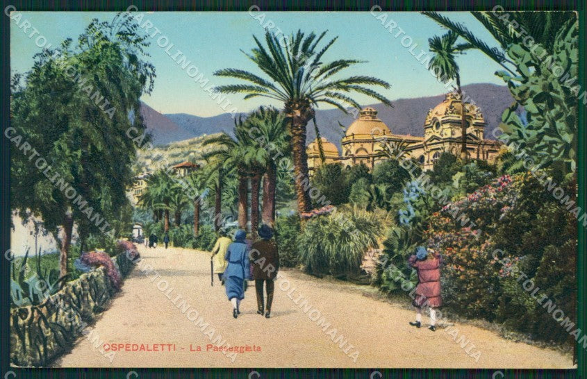 Imperia Ospedaletti cartolina KV1515 – fronte