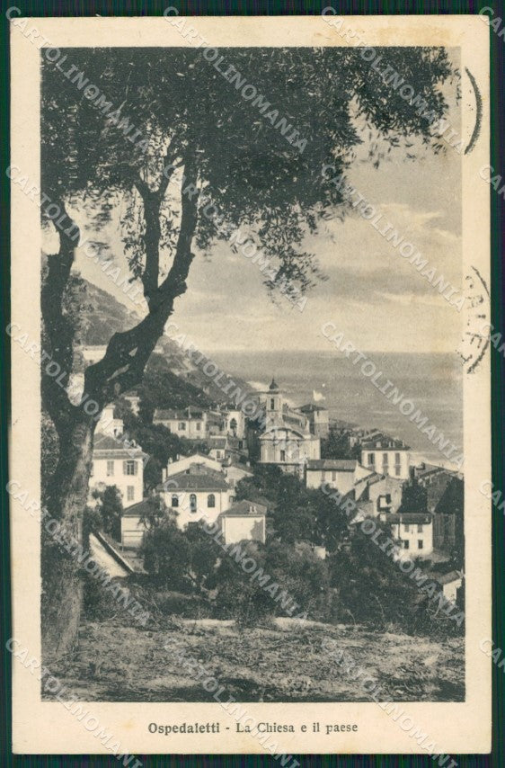Imperia Ospedaletti cartolina KV1519 – fronte