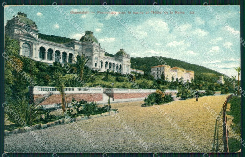 Imperia Ospedaletti PIEGHINA cartolina KV1520 – fronte