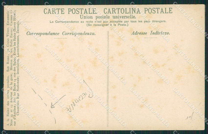 Imperia Ospedaletti PIEGHINA cartolina KV1520 – retro