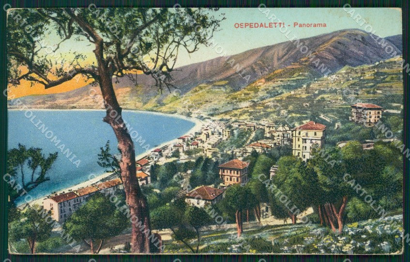 Imperia Ospedaletti cartolina KV1526 – fronte