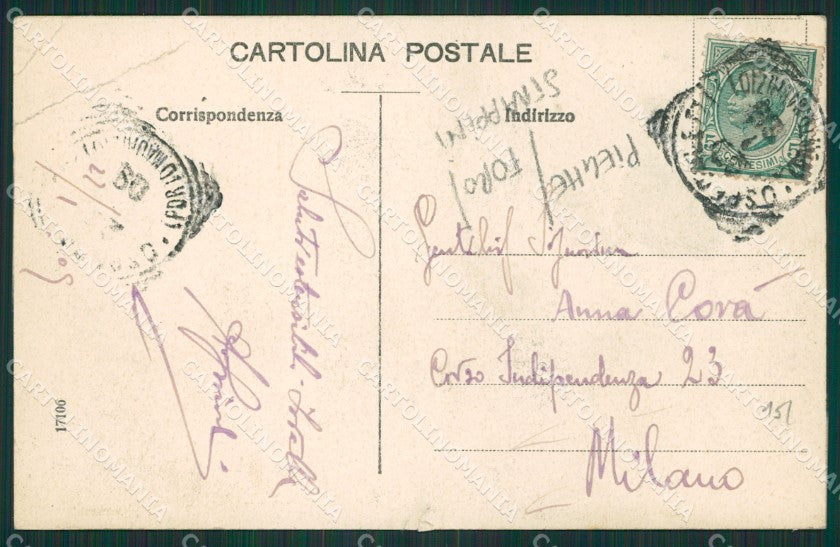 Imperia Ospedaletti STRAPPINI PIEGHE FORO cartolina KV1528 – retro