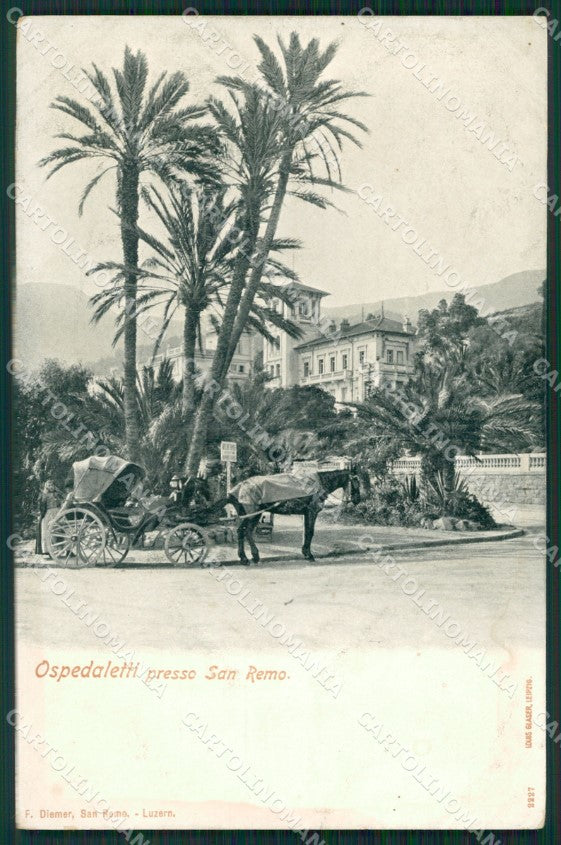 Imperia Ospedaletti cartolina KV1529 – fronte