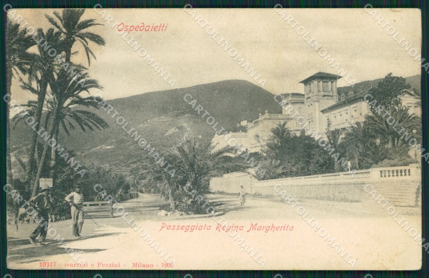 Imperia Ospedaletti PIEGHINA MACCHIA cartolina KV1531 – fronte