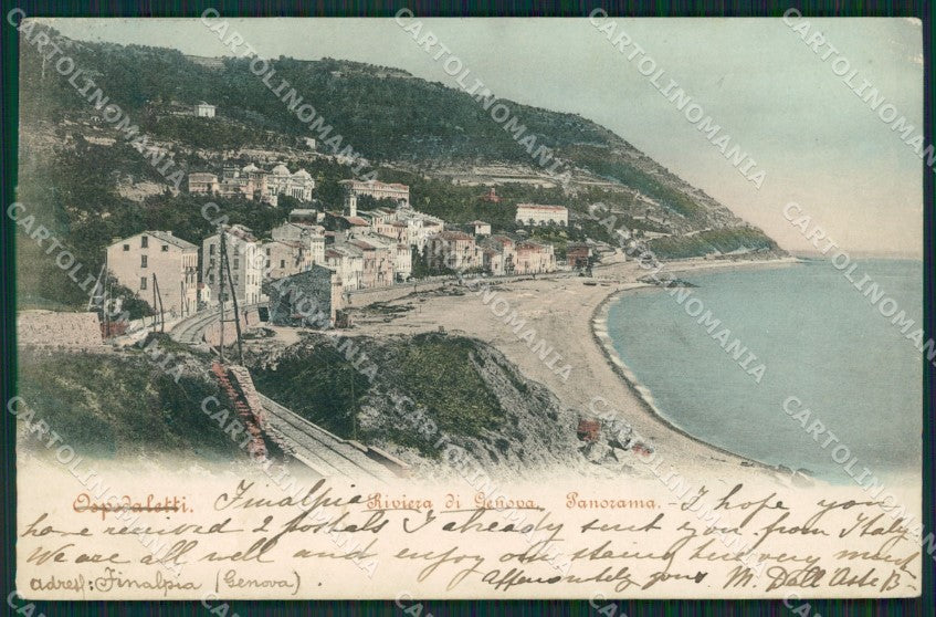 Imperia Ospedaletti cartolina KV1532 – fronte
