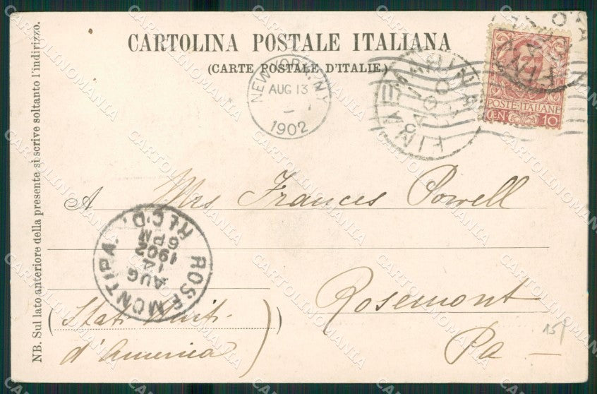 Imperia Ospedaletti cartolina KV1532 – retro