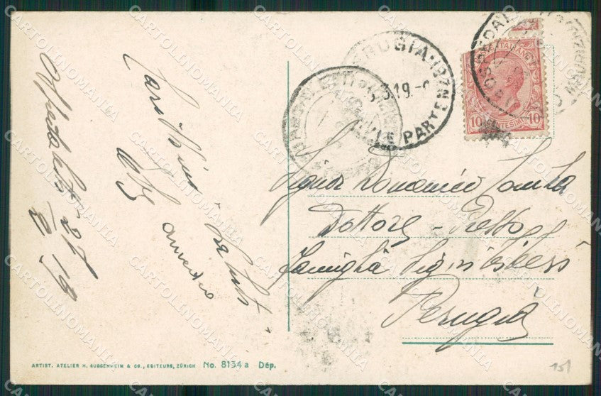 Imperia Ospedaletti cartolina KV1534 – retro