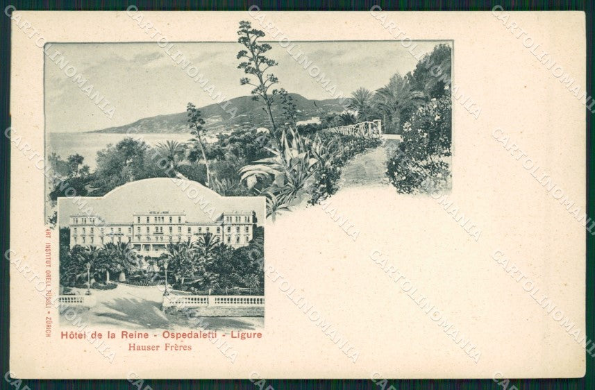 Imperia Ospedaletti cartolina KV1536 – fronte
