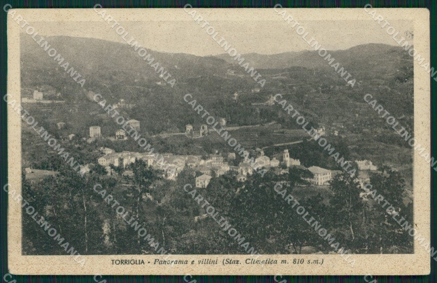 Genova Torriglia cartolina KV1562 – fronte