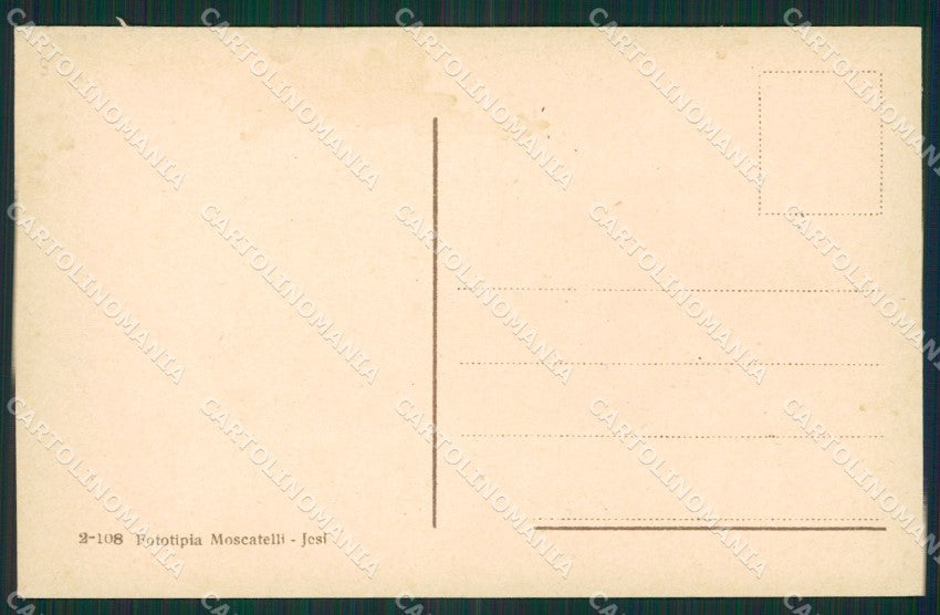 Ancona Jesi cartolina KV1601 – retro